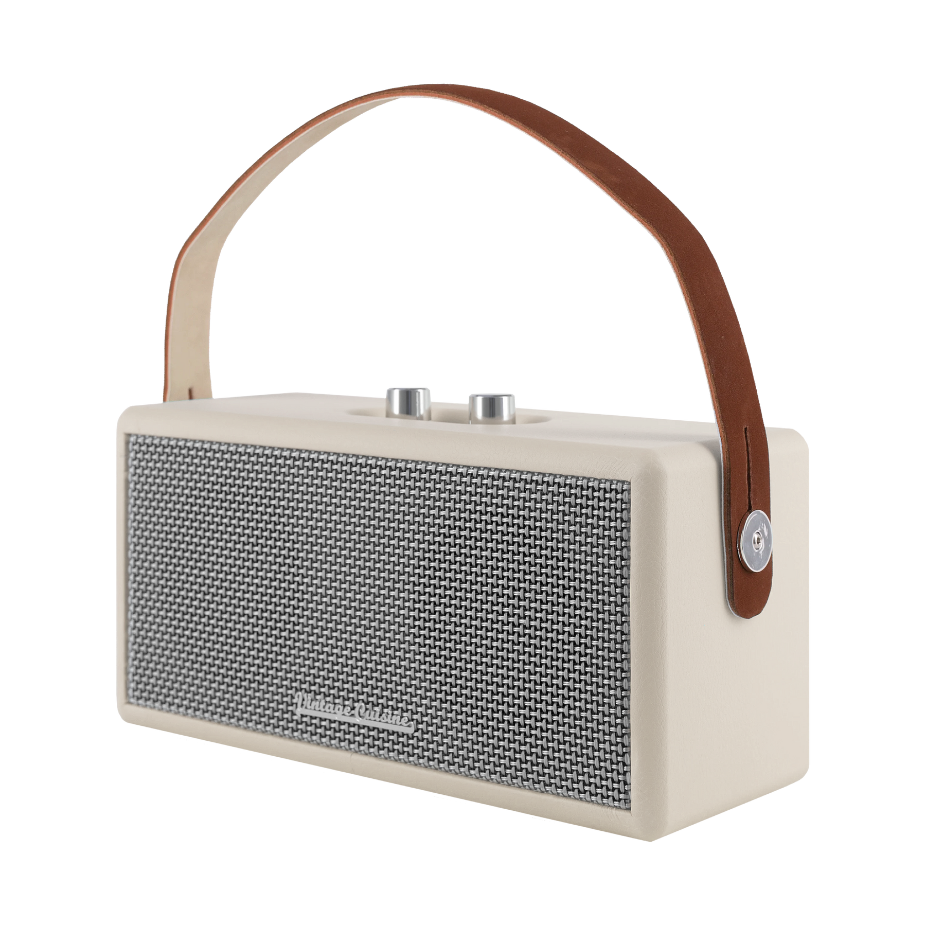Retro Bluetooth Lautsprecher mit Softgriff Vintage Cuisine