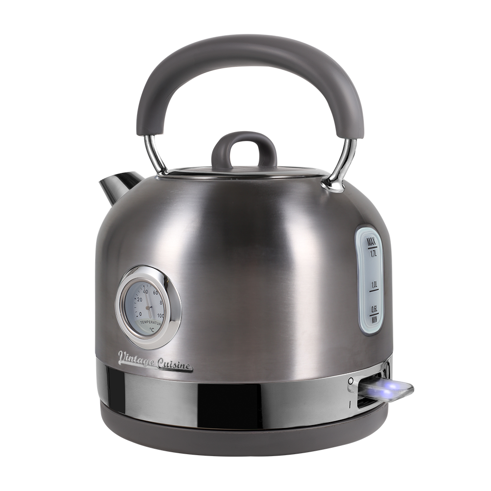 Retro-Küchenset mit Wasserkocher 1,7L und Toaster Vintage Cuisine