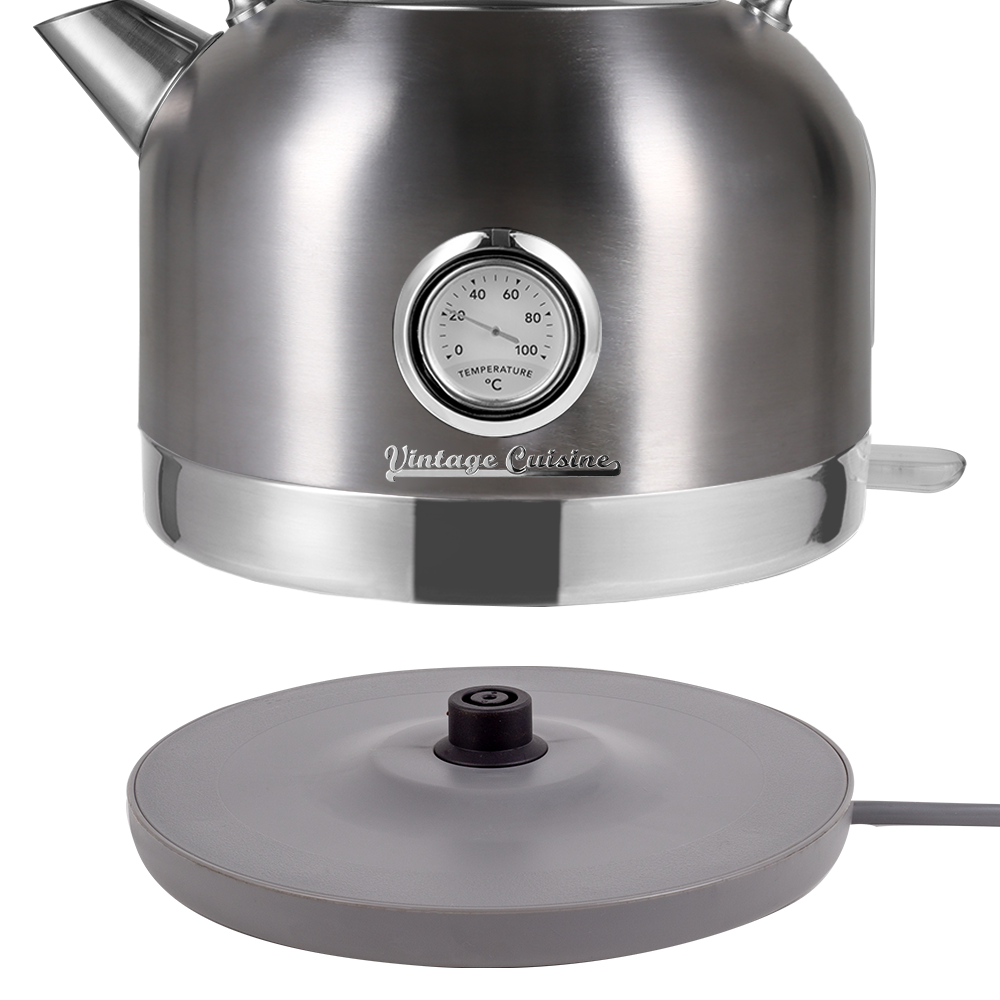 Retro-Küchenset mit Wasserkocher 1,7L und Toaster Vintage Cuisine