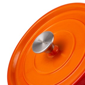 Emaillierter Gusseisentopf mit Deckel 4,3L von Vintage Cuisine