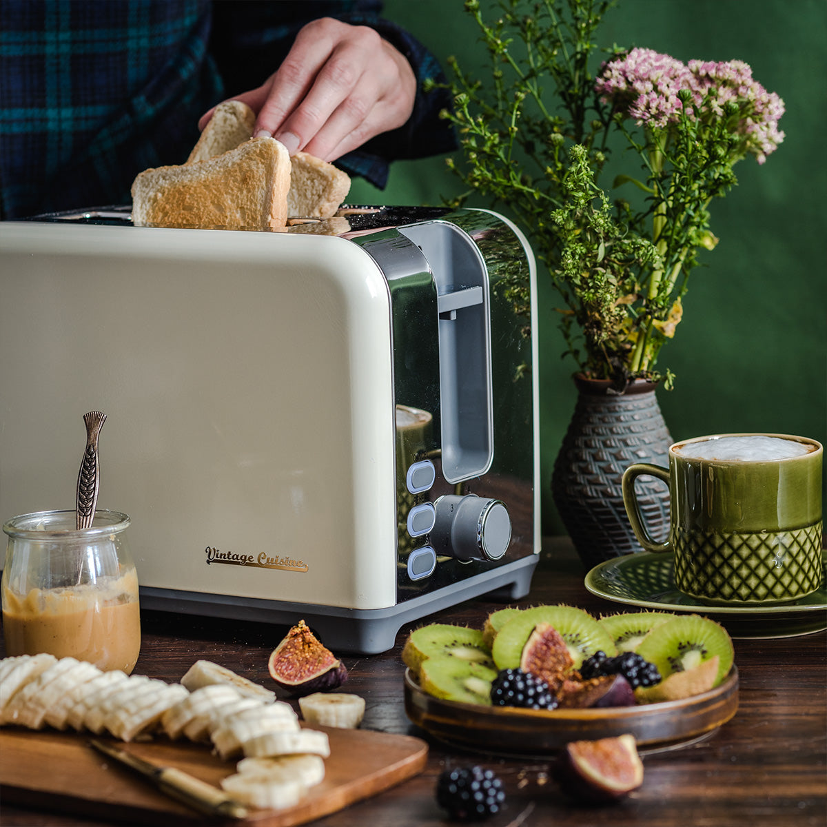Vintage Cuisine Retro-Toaster