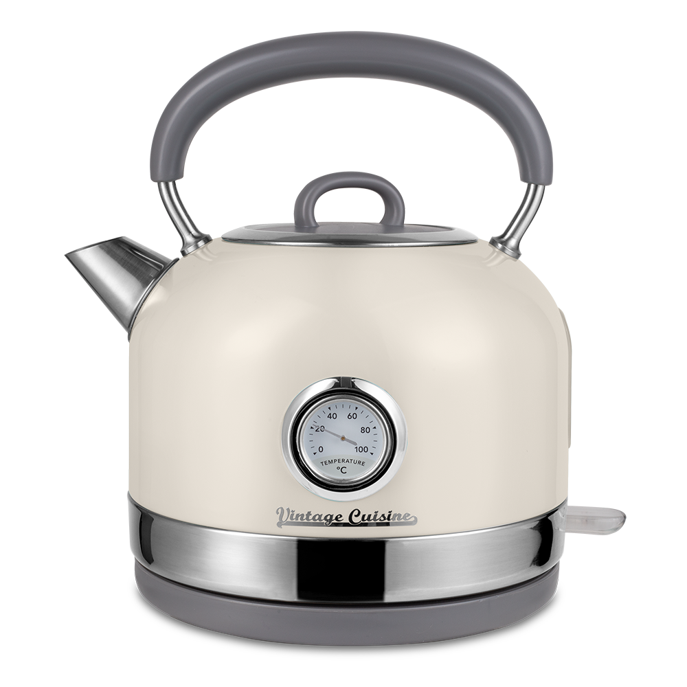 Retro-Küchenset mit Wasserkocher 1,7L und Toaster Vintage Cuisine