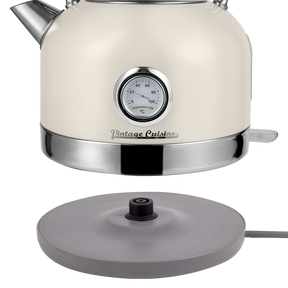 Retro-Küchenset mit Wasserkocher 1,7L und Toaster Vintage Cuisine