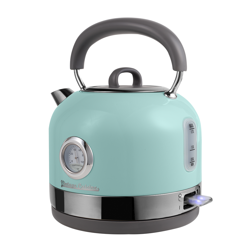 Retro-Küchenset mit Wasserkocher 1,7L und Toaster Vintage Cuisine