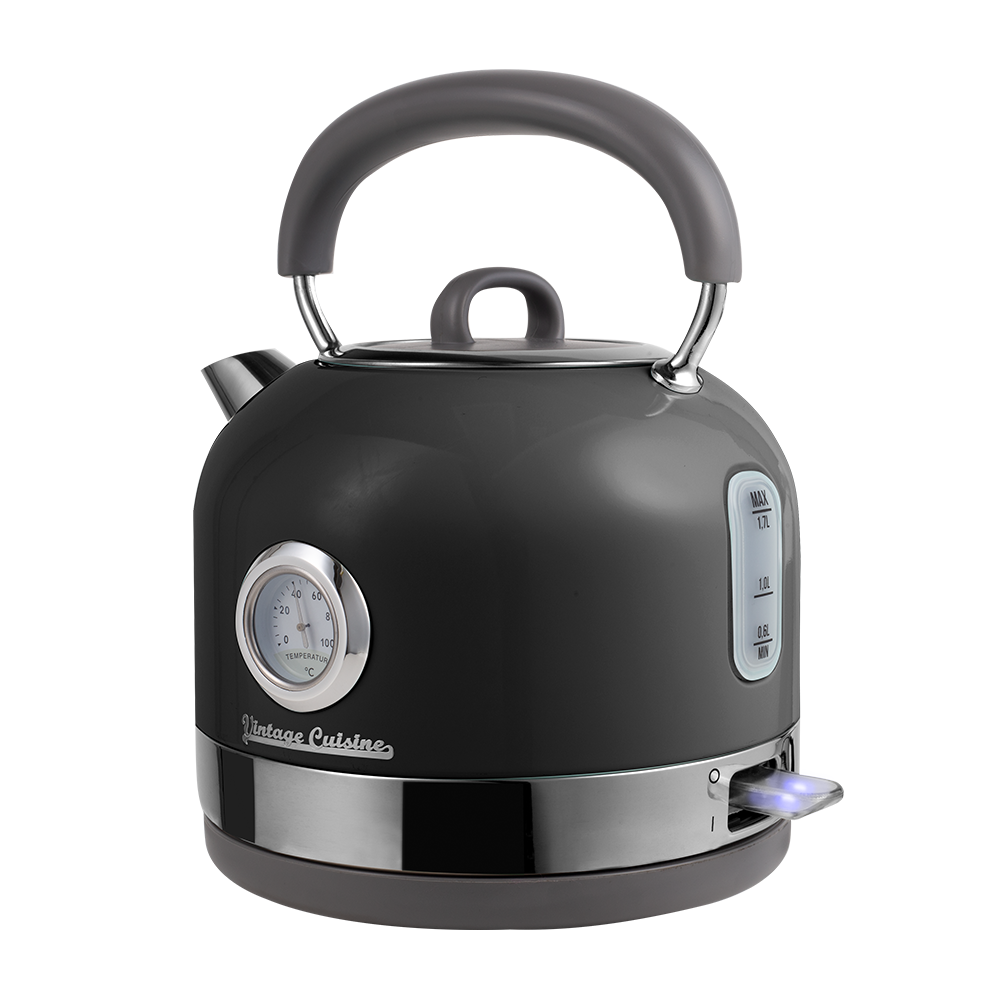 Retro-Küchenset mit Wasserkocher 1,7L und Toaster Vintage Cuisine