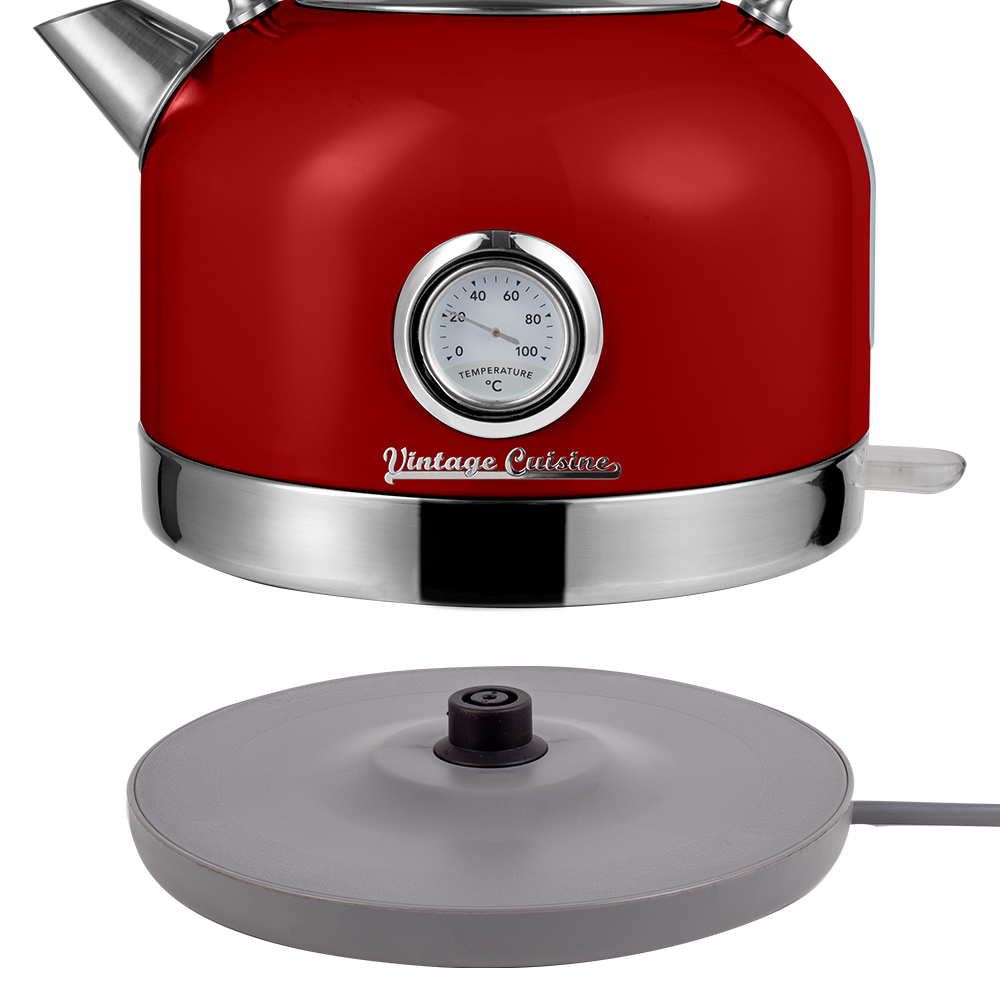 Retro-Küchenset mit Wasserkocher 1,7L und Toaster Vintage Cuisine