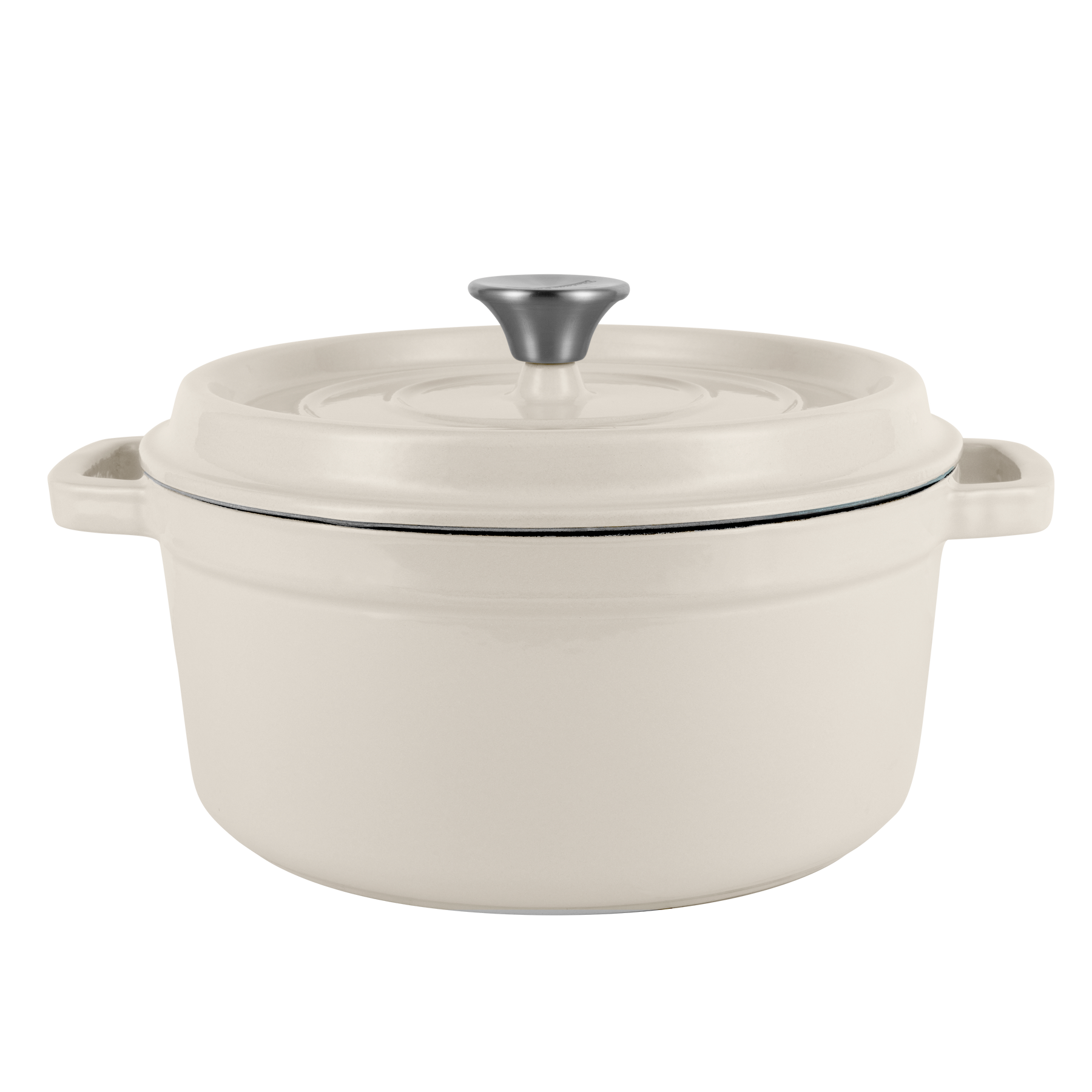 Emaillierter Gusseisentopf mit Deckel 2,2L von Vintage Cuisine