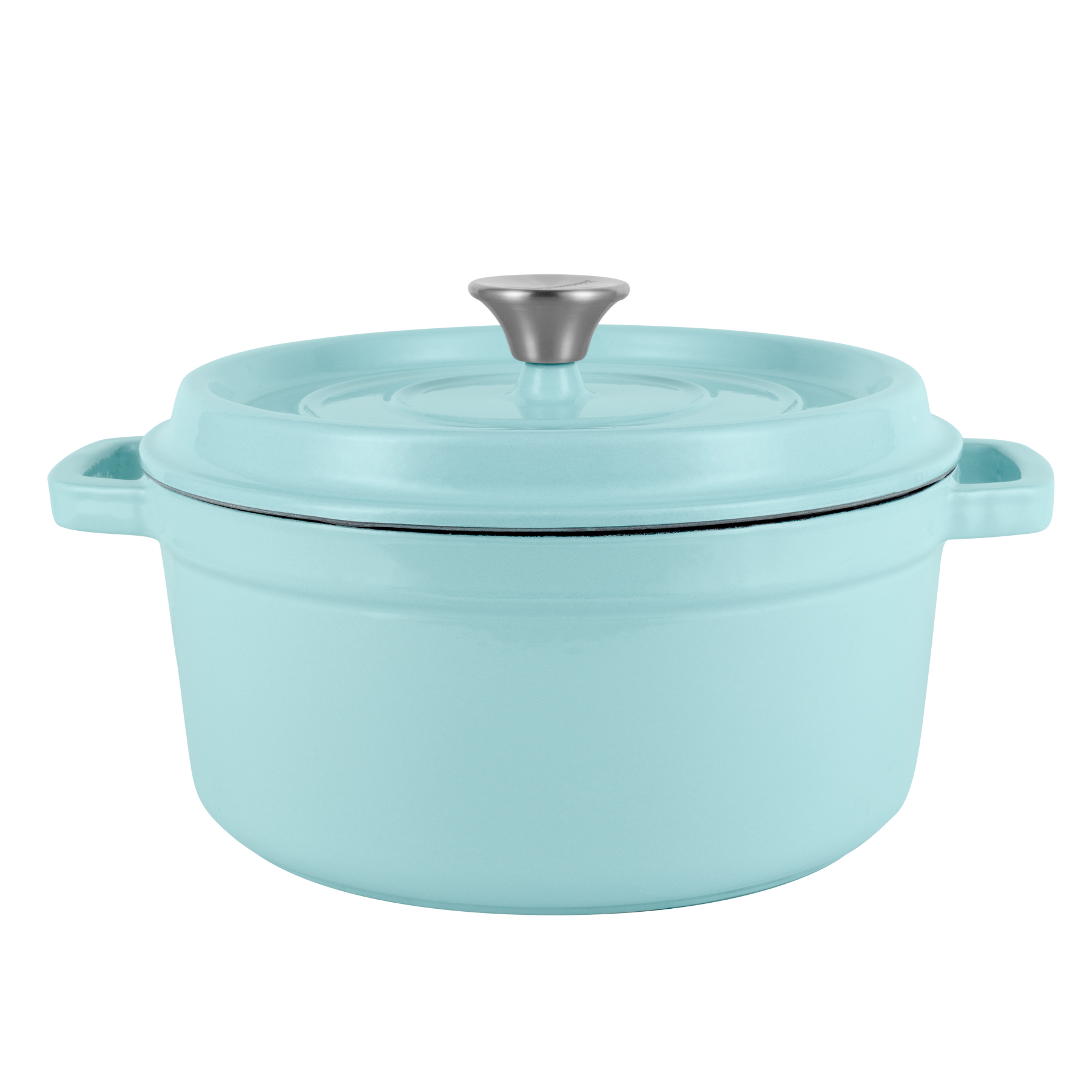 Emaillierter Gusseisentopf mit Deckel 2,2L von Vintage Cuisine